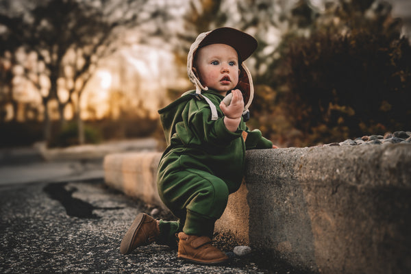 Evergreen Explorer Romper