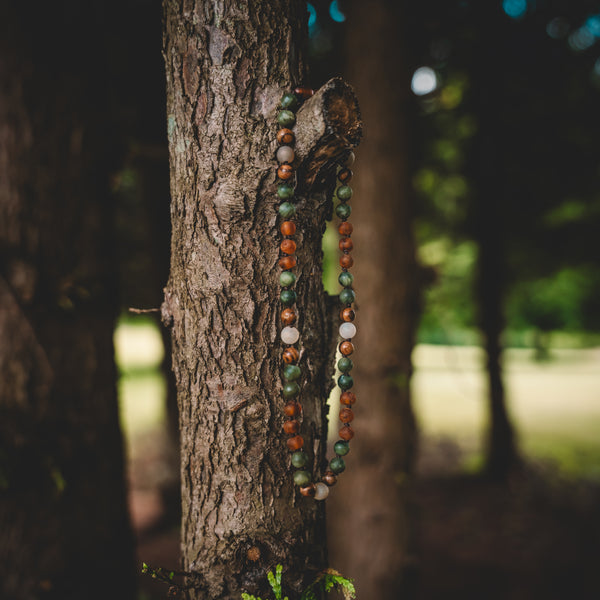 Pine Raw Cognac Amber Necklace