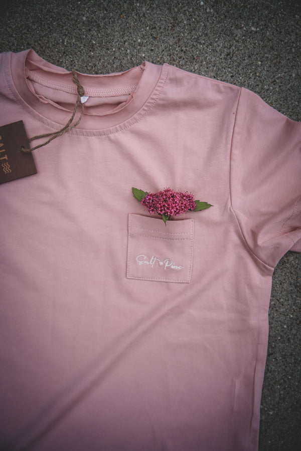 Dusty Rose Oversized Tee