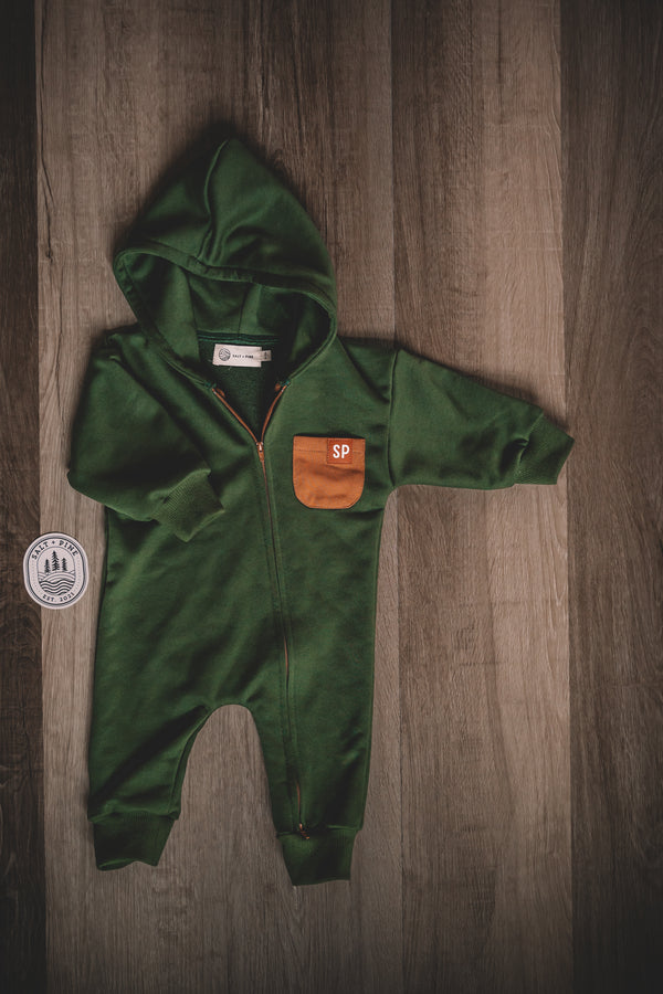 Evergreen Explorer Romper