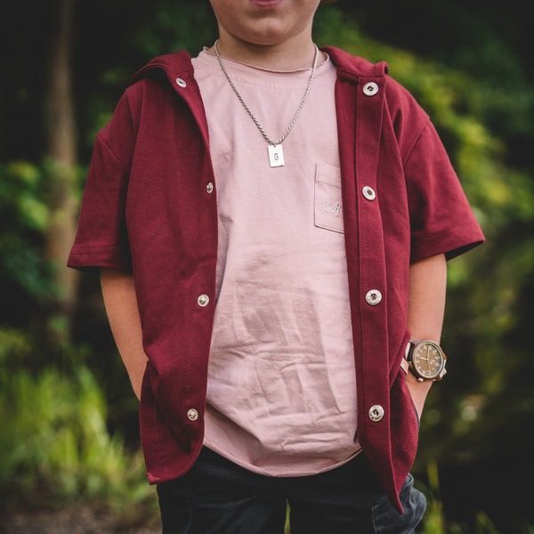 Dusty Rose Oversized Tee